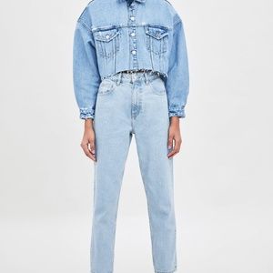 Zara mom jeans